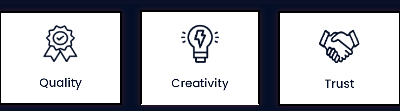 Quality | Creativity | Trust